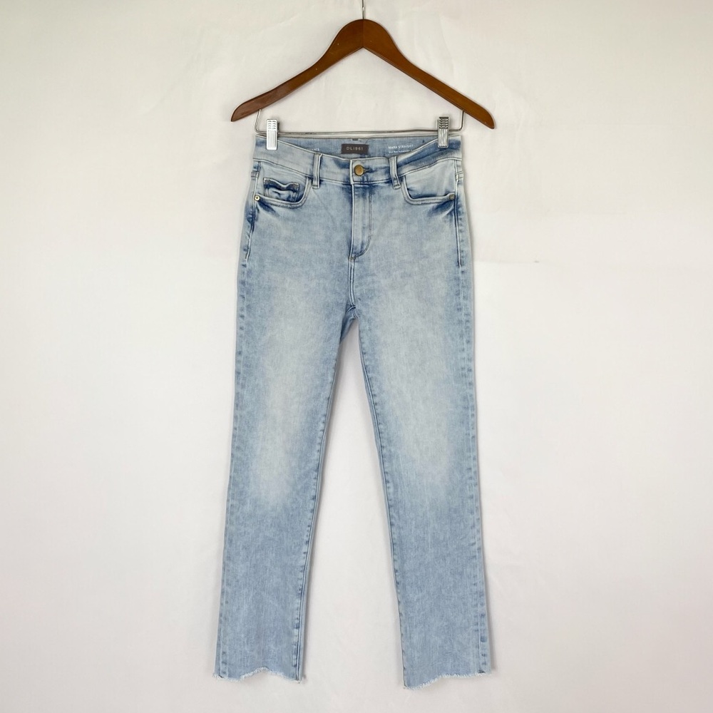 DL1961 Light Blue Straight Leg Jeans